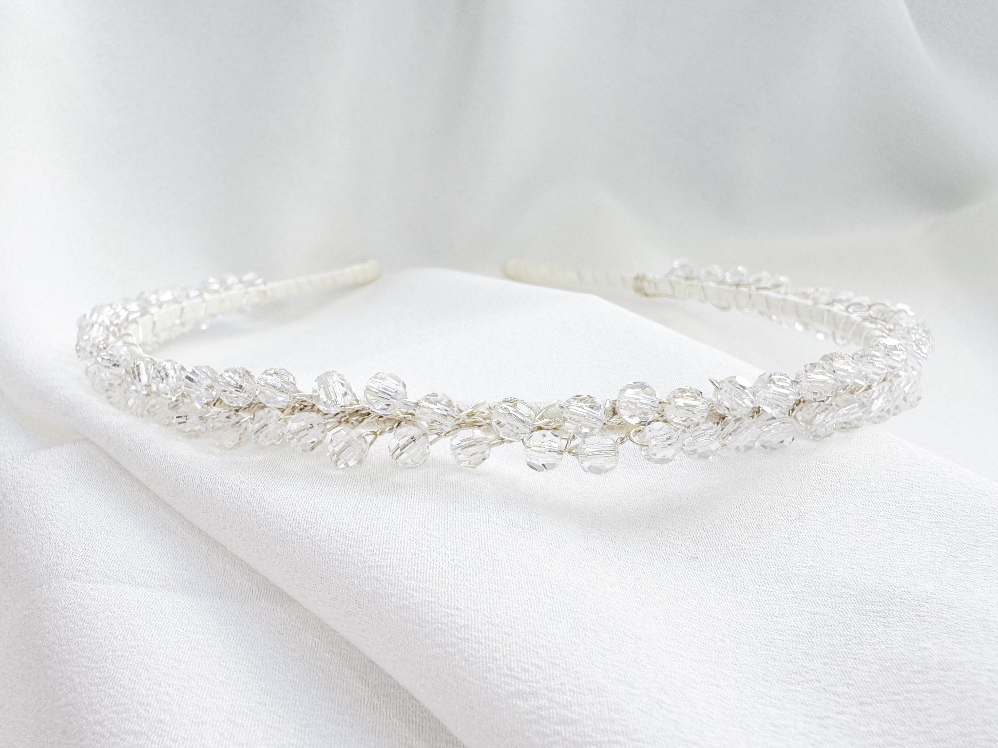 One-Off Design Luxury Crystal Headband - Sample Sale