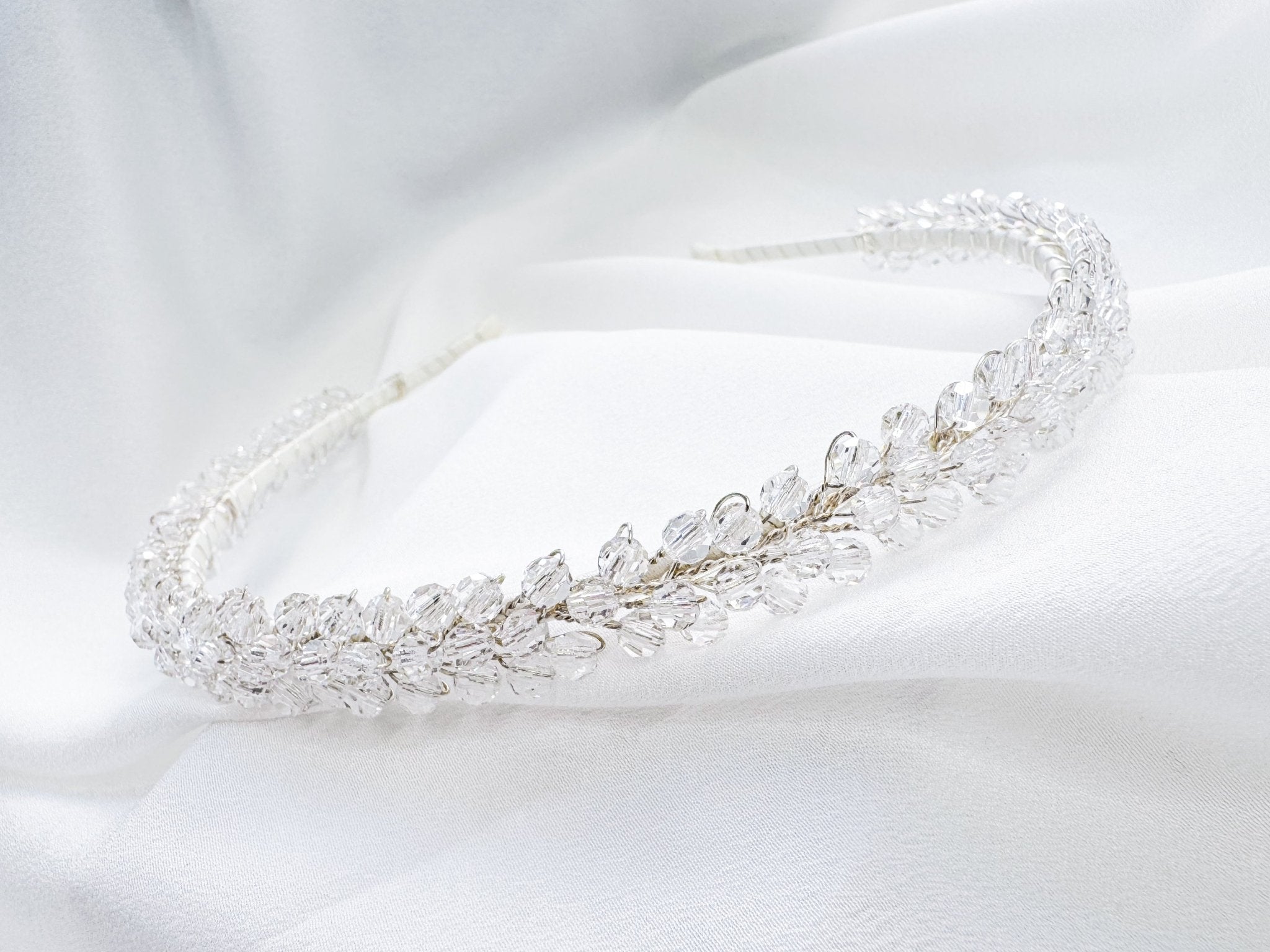 One-Off Design Luxury Crystal Headband - Sample Sale