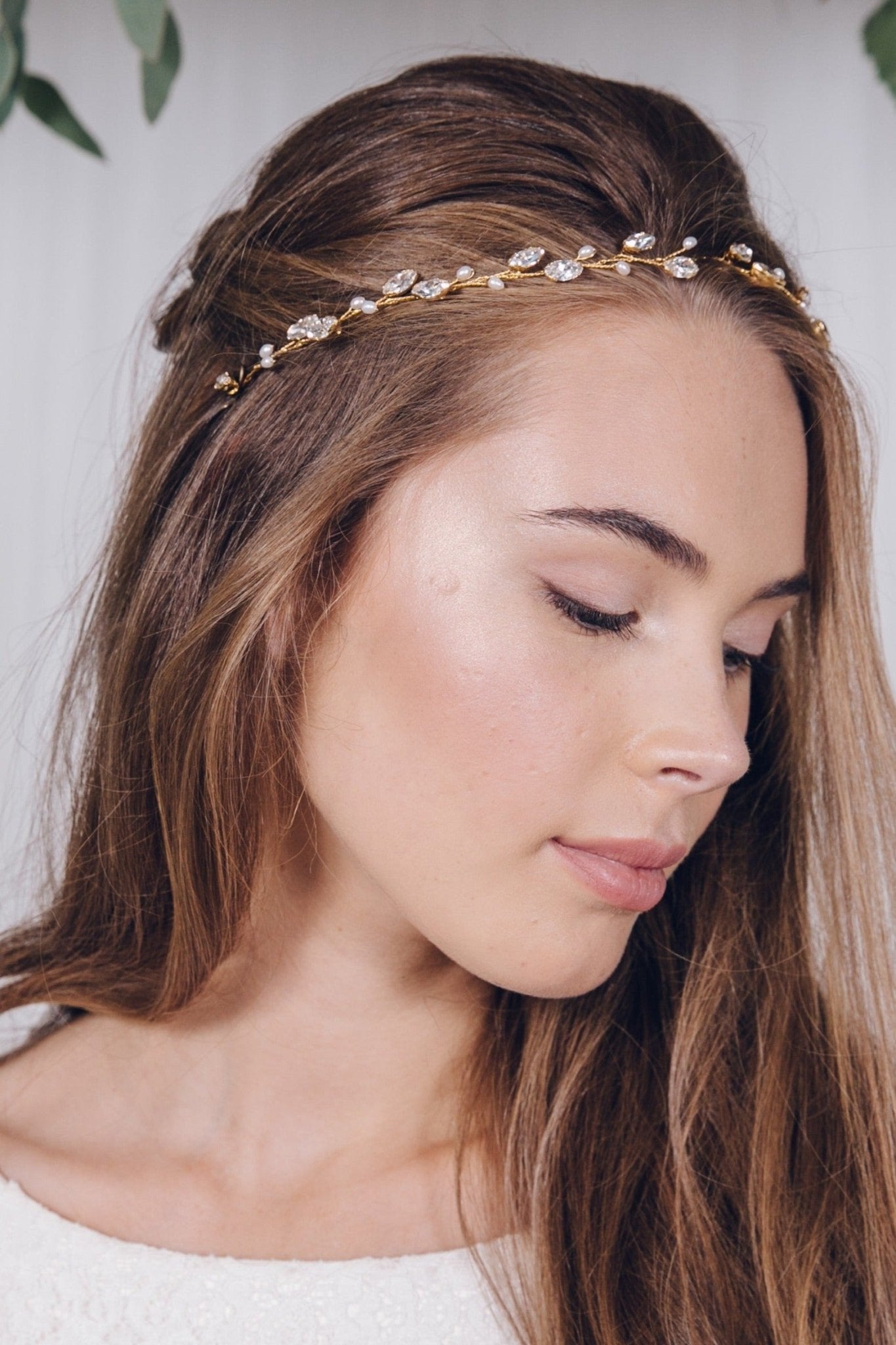 India Elegant Boho Bridal Hair Vine - Silver, Gold, Rose Gold – Debbie ...